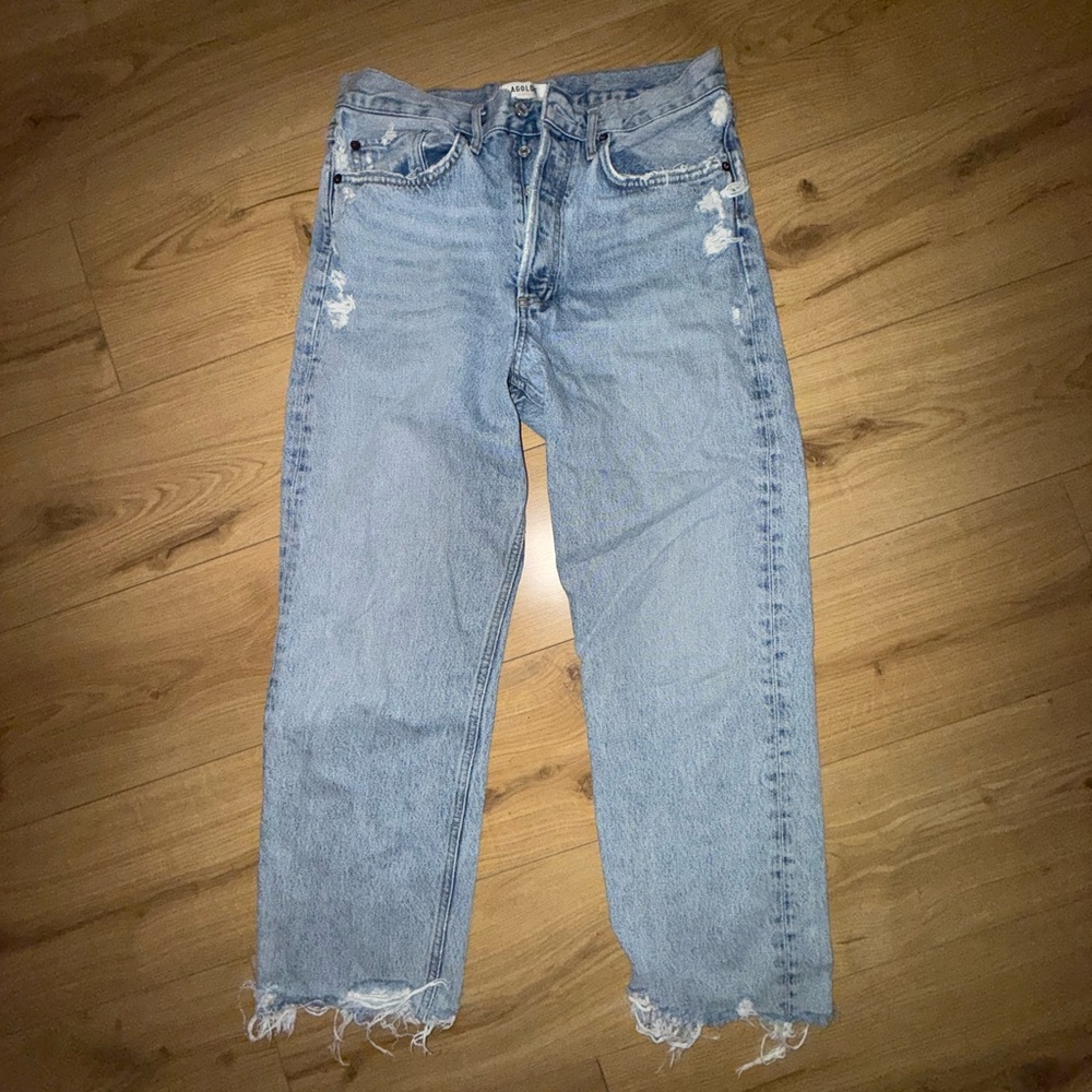 Agolde Light Blue Denim Jeans